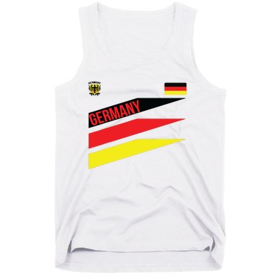 GERMANY SHIRTJERSEY FLAGSOCCERFOOTBALL Tank Top