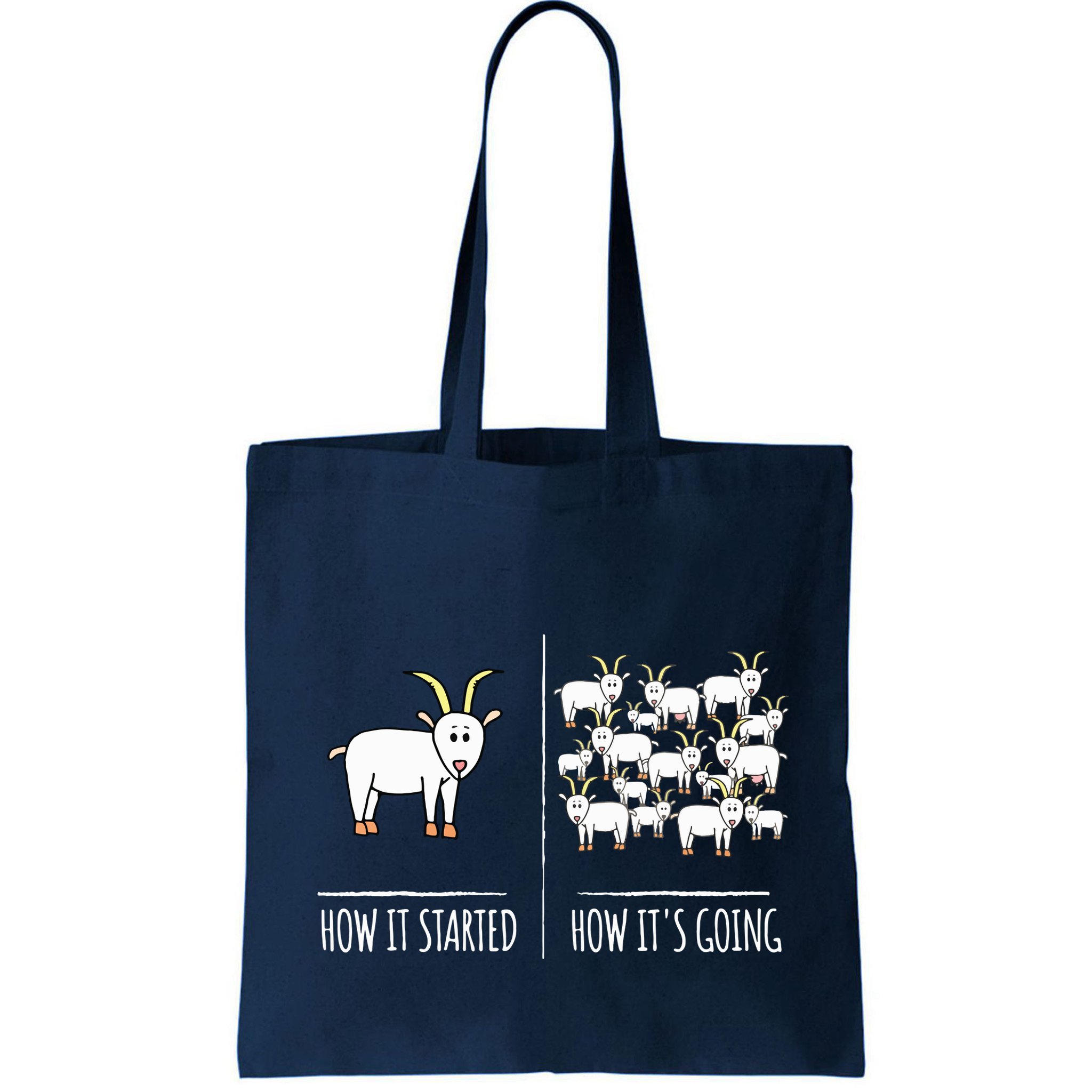 Goat Shirts For Goat Lovers Farm Apparel Meme Pun Funny Goat Bag