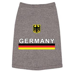 Germany Sporty Flag And Emblem Doggie Tank