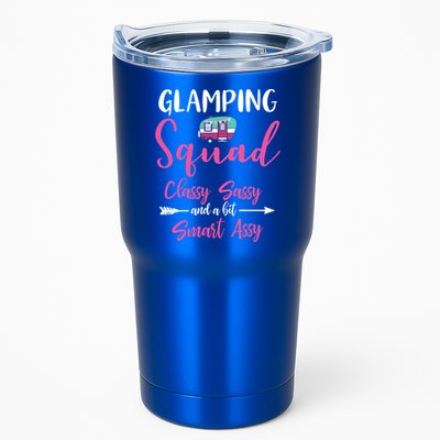 Glamping Squad Funny Matching Family Camping Trip Gift Tumbler
