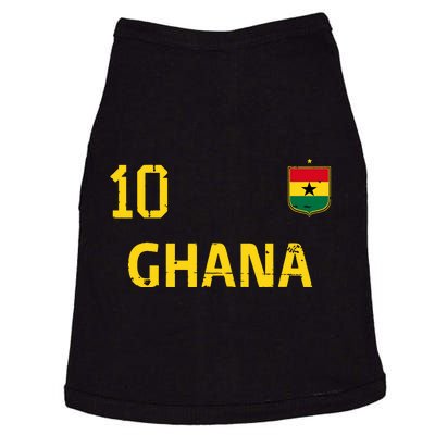 Ghana Soccer Fans Jersey Ghanaian Flag Football Lovers Doggie Tank