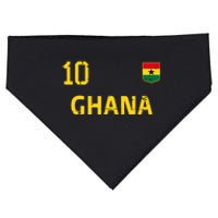 Ghana Soccer Fans Jersey Ghanaian Flag Football Lovers USA-Made Doggie Bandana