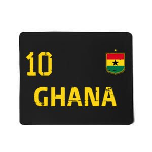 Ghana Soccer Fans Jersey Ghanaian Flag Football Lovers Mousepad