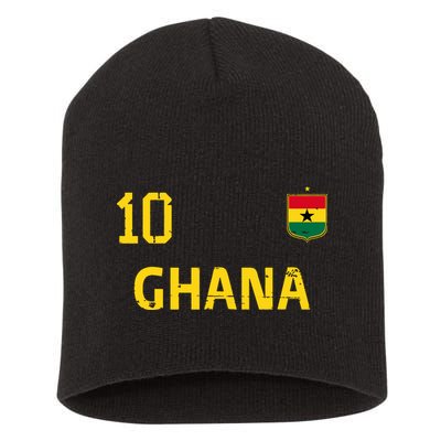 Ghana Soccer Fans Jersey Ghanaian Flag Football Lovers Short Acrylic Beanie