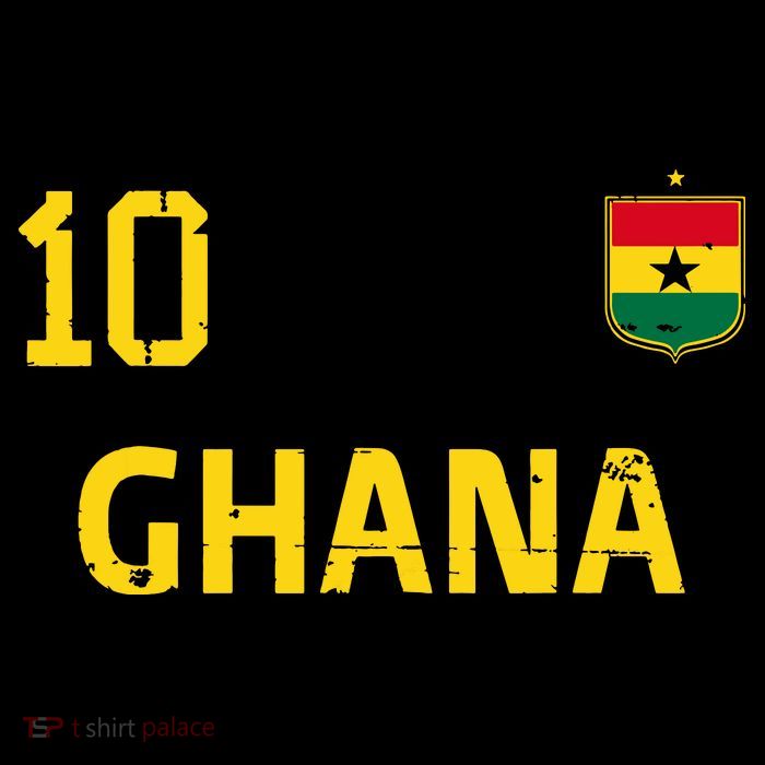 Ghana Soccer Fans Jersey Ghanaian Flag Football Lovers Kids T-Shirt