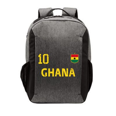 Ghana Soccer Fans Jersey Ghanaian Flag Football Lovers Vector Backpack