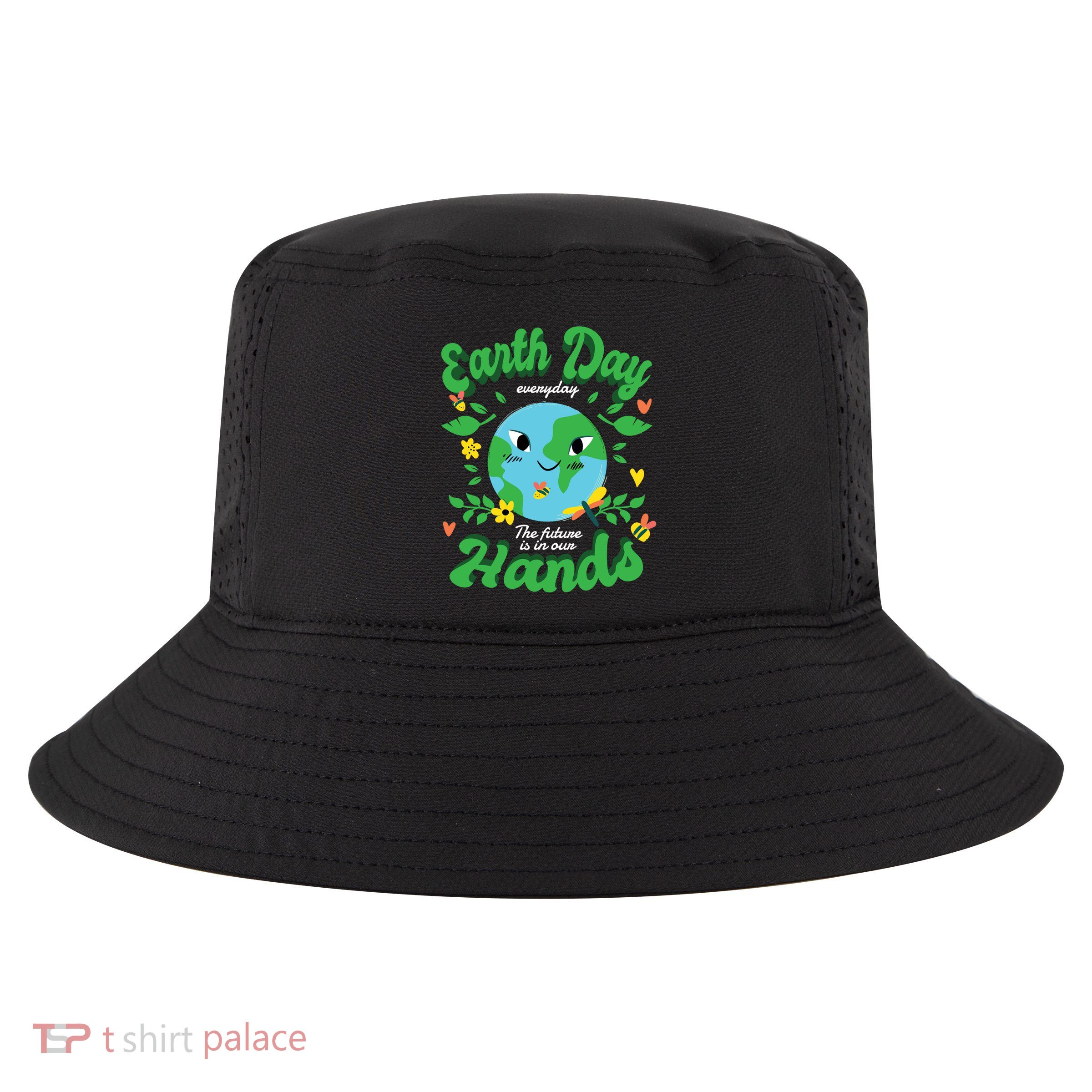 Green Squad For Future Is In Our Hands Of Everyday Earth Day Great Gift Cool Comfort Performance Bucket Hat
