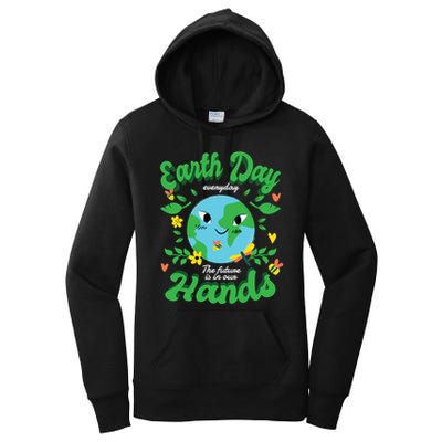 Green Squad For Future Is In Our Hands Of Everyday Earth Day Great Gift Women's Pullover Hoodie