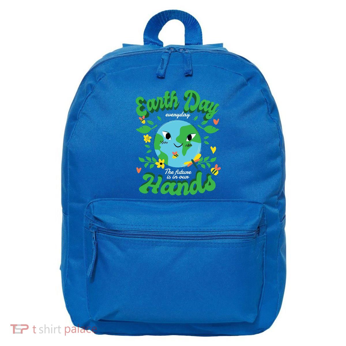 Green Squad For Future Is In Our Hands Of Everyday Earth Day Great Gift 16 in Basic Backpack