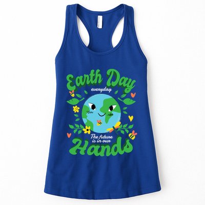 Green Squad For Future Is In Our Hands Of Everyday Earth Day Great Gift Womens Tank Top