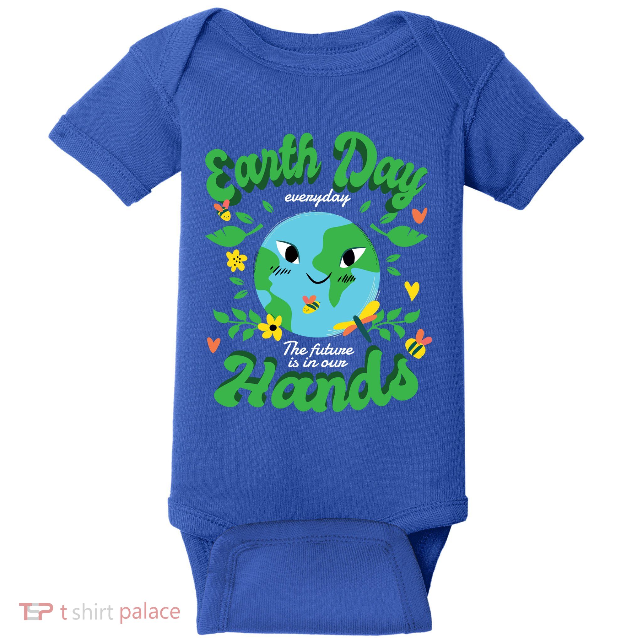 Green Squad For Future Is In Our Hands Of Everyday Earth Day Great Gift Baby Bodysuit