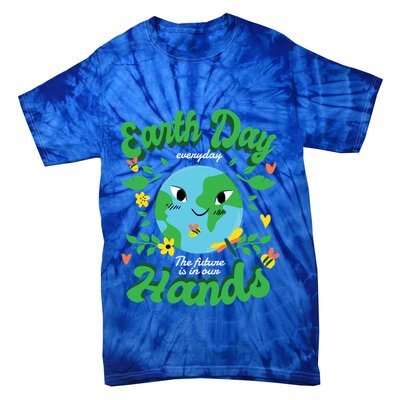 Green Squad For Future Is In Our Hands Of Everyday Earth Day Great Gift Tie-Dye T-Shirt