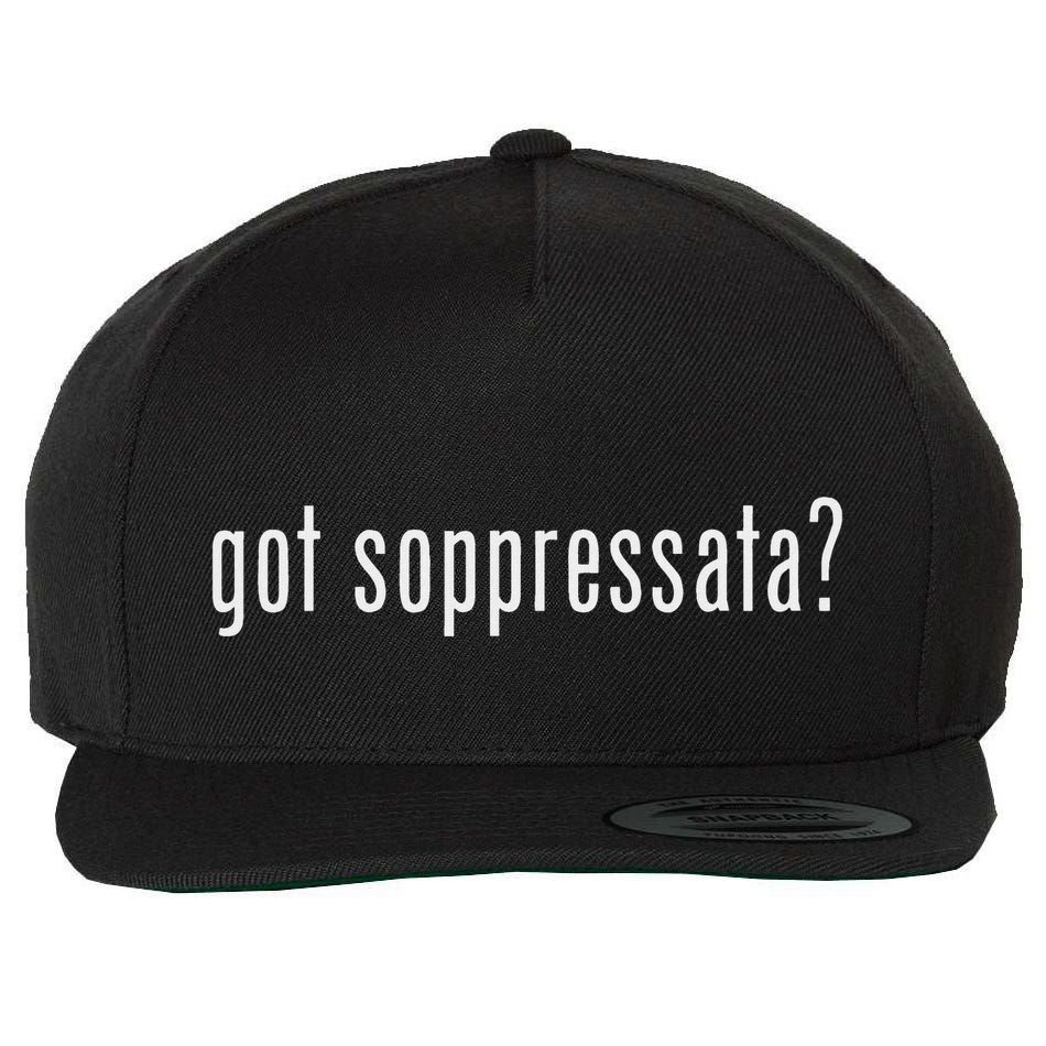 Got Soppressata Funny Italian Sicilian Wool Snapback Cap