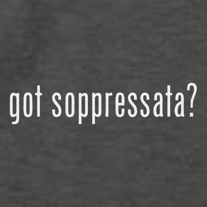 Got Soppressata Funny Italian Sicilian Vector Backpack