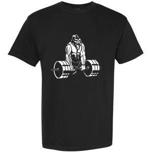 Gorilla Strength – Funny Gym Bodybuilding Weightlifting Garment-Dyed Heavyweight T-Shirt