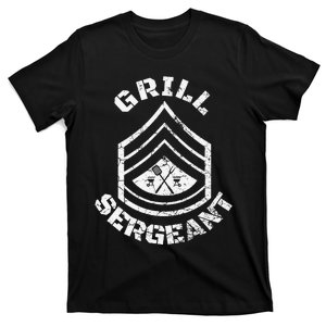 GRILL SERGEANT Funny Grilling BBQ Dad Father's Day Gift T-Shirt