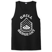 GRILL SERGEANT Funny Grilling BBQ Dad Father's Day Gift PosiCharge Competitor Tank