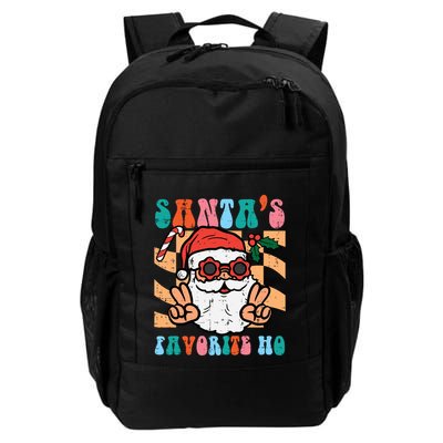 Groovy Santas Favorite Ho Retro Naughty Christmas Xmas Great Gift Backpack