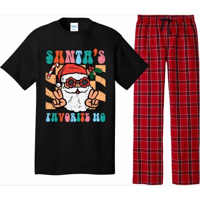 Groovy Santas Favorite Ho Retro Naughty Christmas Xmas Great Gift Pajama Set