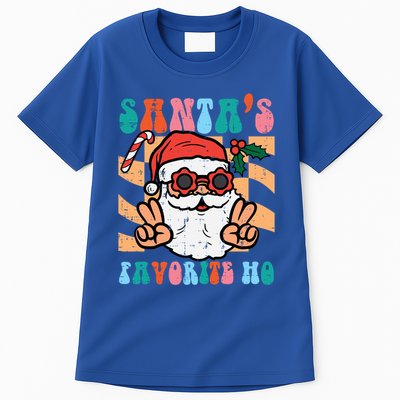 Groovy Santas Favorite Ho Retro Naughty Christmas Xmas Great Gift Tall T-Shirt
