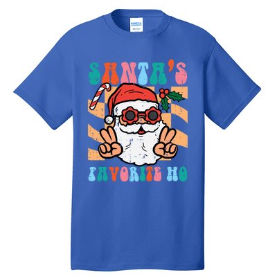 Groovy Santas Favorite Ho Retro Naughty Christmas Xmas Great Gift Tall T-Shirt