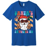 Groovy Santas Favorite Ho Retro Naughty Christmas Xmas Great Gift Premium T-Shirt