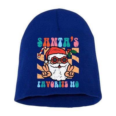 Groovy Santas Favorite Ho Retro Naughty Christmas Xmas Great Gift Short Acrylic Beanie