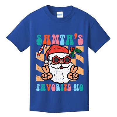 Groovy Santas Favorite Ho Retro Naughty Christmas Xmas Great Gift Kids T-Shirt