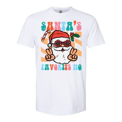 Groovy Santas Favorite Ho Retro Naughty Christmas Xmas Great Gift Softstyle® CVC T-Shirt