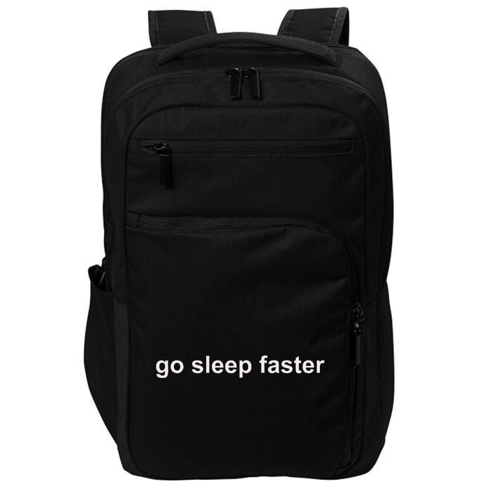 Go Sleep Faster Impact Tech Backpack