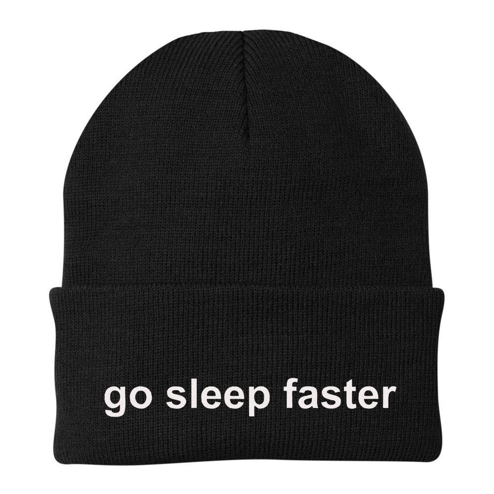 Go Sleep Faster Beanie