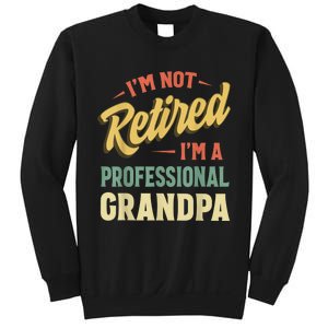 Grandpa Shirts For  Funny Fathers Day Retired Grandpa Sweatshirt