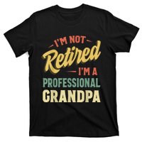 Grandpa Shirts For  Funny Fathers Day Retired Grandpa T-Shirt