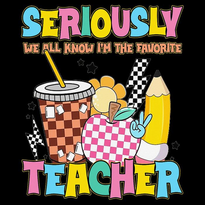 Groovy School Funny For Teacher Seriously We All Know 16 in Basic Backpack