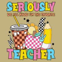 Groovy School Funny For Teacher Seriously We All Know Cooling Performance Crew T-Shirt
