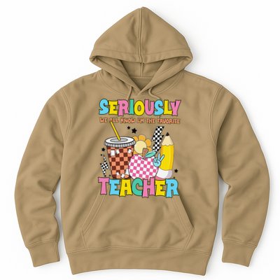 Groovy School Funny For Teacher Seriously We All Know Hoodie