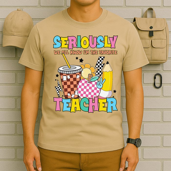 Groovy School Funny For Teacher Seriously We All Know T-Shirt