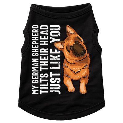 German Shepherd Funny German Shepherd Tee Dog Lover Doggie Tank