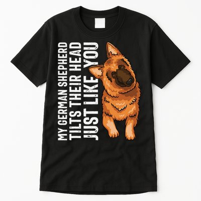German Shepherd Funny German Shepherd Tee Dog Lover Tall T-Shirt