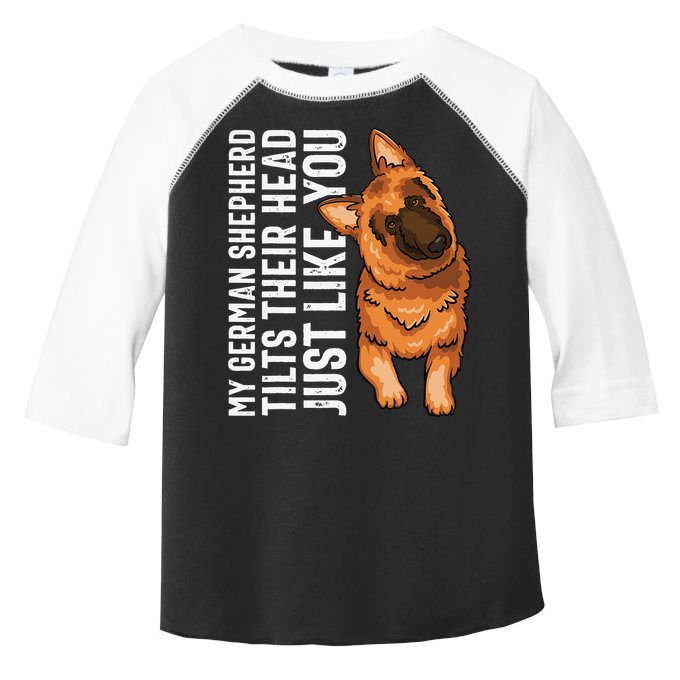 German Shepherd Funny German Shepherd Tee Dog Lover Toddler Fine Jersey T-Shirt