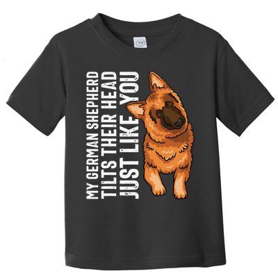 German Shepherd Funny German Shepherd Tee Dog Lover Toddler T-Shirt