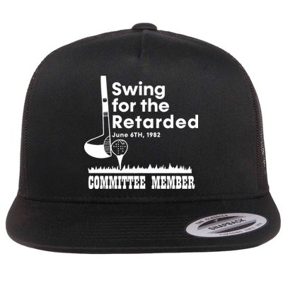 Golf Swing For The Retarded June 6th 1982 Committee Member Flatbill Hat