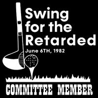 Golf Swing For The Retarded June 6th 1982 Committee Member 16 in Basic Backpack