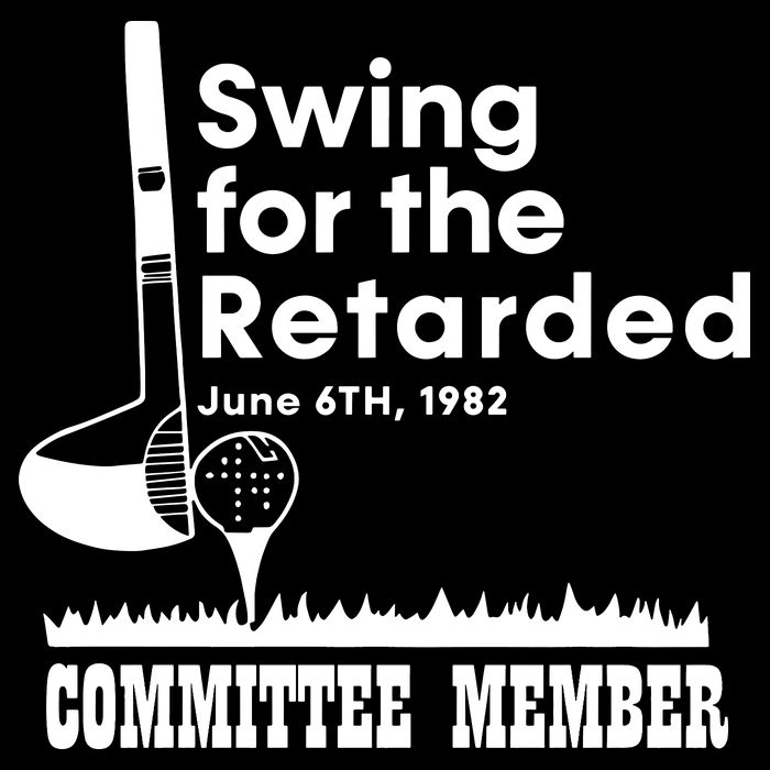 Golf Swing For The Retarded June 6th 1982 Committee Member 16 in Basic Backpack