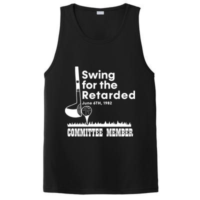Golf Swing For The Retarded June 6th 1982 Committee Member PosiCharge Competitor Tank