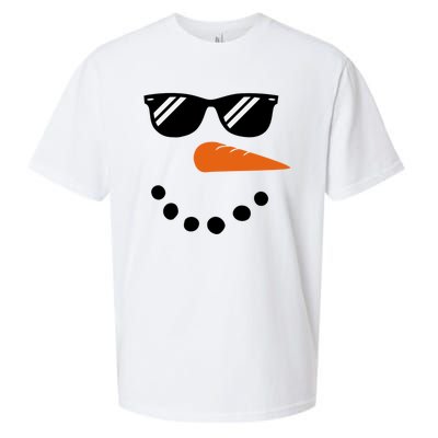 Gangster Snowman Face Sueded Cloud Jersey T-Shirt