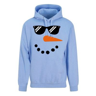 Gangster Snowman Face Unisex Surf Hoodie