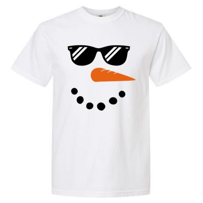 Gangster Snowman Face Garment-Dyed Heavyweight T-Shirt