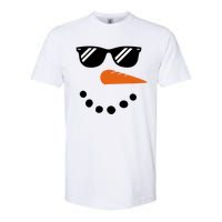 Gangster Snowman Face Softstyle CVC T-Shirt