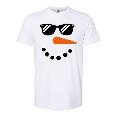 Gangster Snowman Face Softstyle® CVC T-Shirt